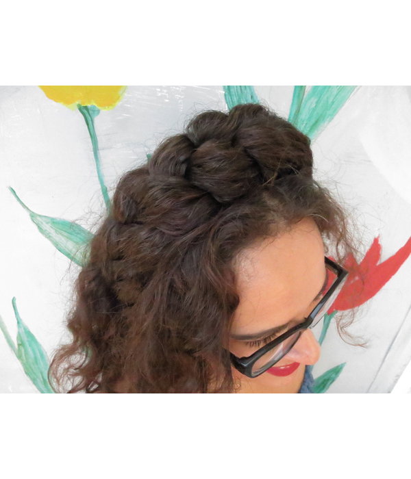 Messy XXL Braid Diva Hair Crown