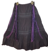 Purple Dream (Peacock) hip tassel