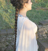 Braided Bun with Long Braid Down