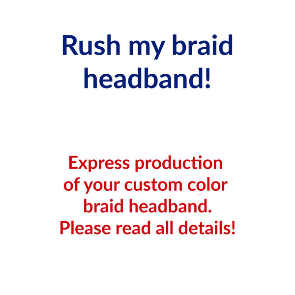 Rush My Braid Headband