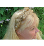 Messy Braid Headband Valkyrja, thick