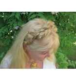 Messy Braid Headband Valkyrja, thick