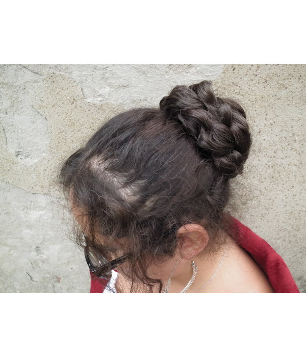 Natural Messy Braid Chignon M