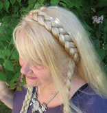 Classic Braid Headband M, straight hair