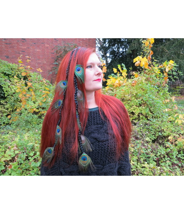 Feather Hair Clip Hair Feathers Boho Feathers / Feather Extensions