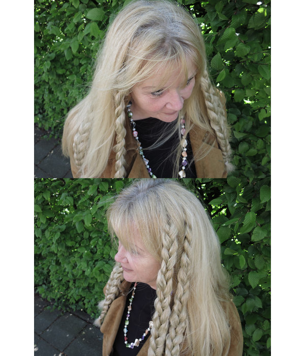 Messy Clip-In Accent (Twist) Braids M