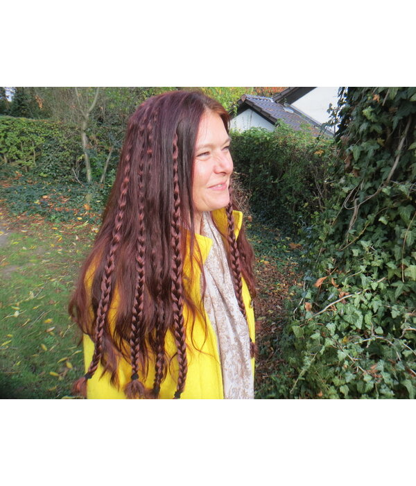 Messy Clip-In Accent (Rope) Braids S