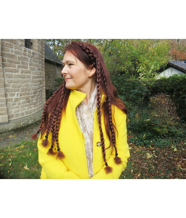 Messy Clip-In Accent (Rope) Braids S