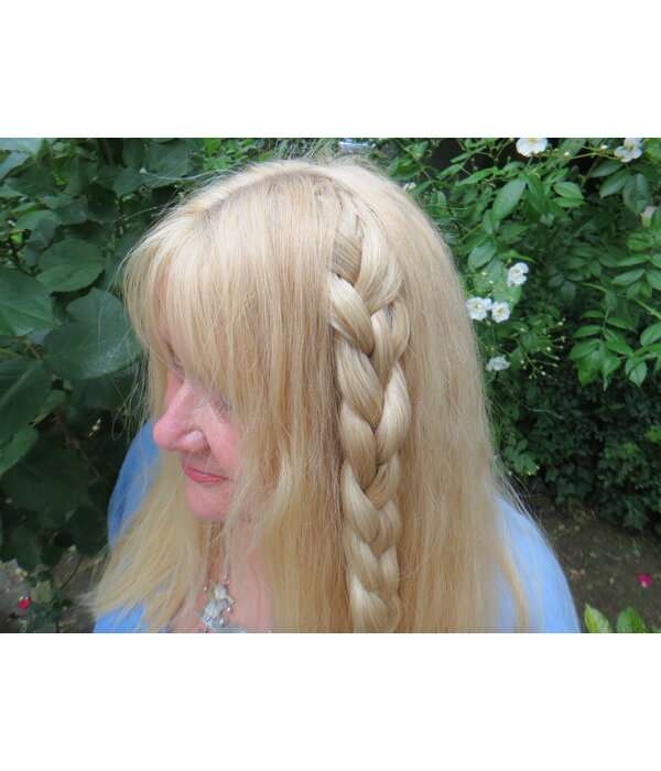 Large Clip-In Accent Braid