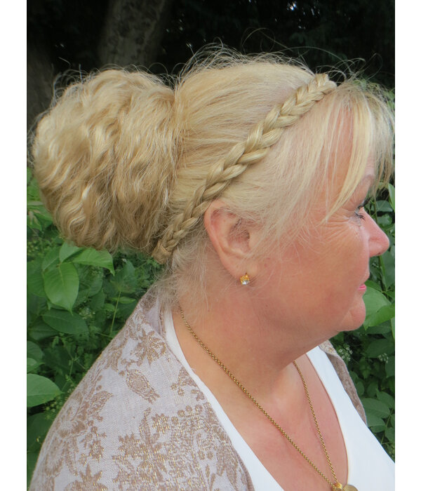 Layered Bun Messy Chignon M