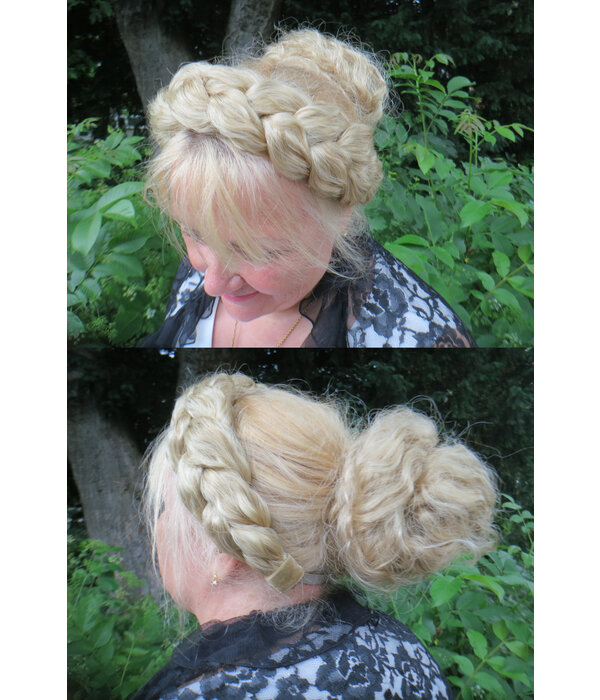 Layered Bun Messy Chignon M
