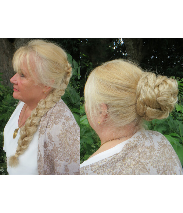 Layered Bun Messy Chignon M