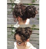 Layered Messy Hair Bun M