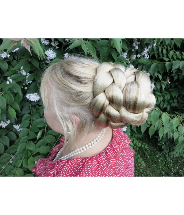 Braided Hair Bun L extra