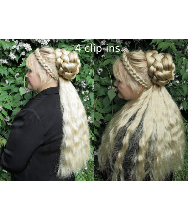 Clip-in Extensions, soft waves