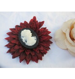 Cameo Hair Flower Set