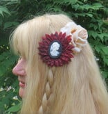 Cameo Hair Flower Set