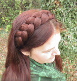 Chunky Braid Hair Crown Gretel, L