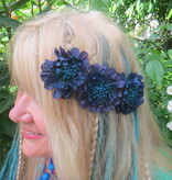 Blue-Teal Flowers