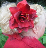 Flamenco Amaryllis Hair Flower 2 x