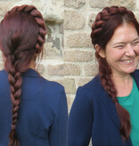 Classic Braid Headband XL plait, straight hair