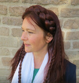 Classic Braid Headband XL plait, straight hair