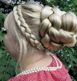 Rose Bun Chignon & L Twist Braid