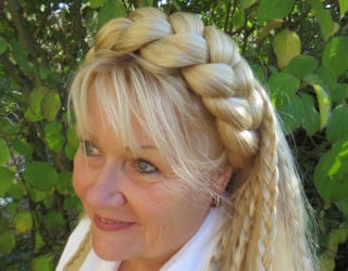 New Diva Braid Headband for Straight Hair