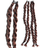 Messy Clip-In Accent (Rope) Braids S