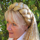 Diva Braid Headband XXL, classic style, straight hair