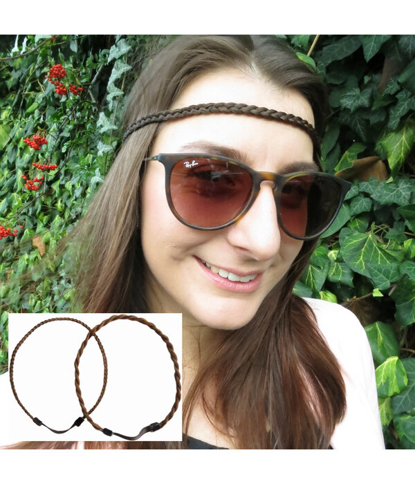 2 braid headbands, hairband set