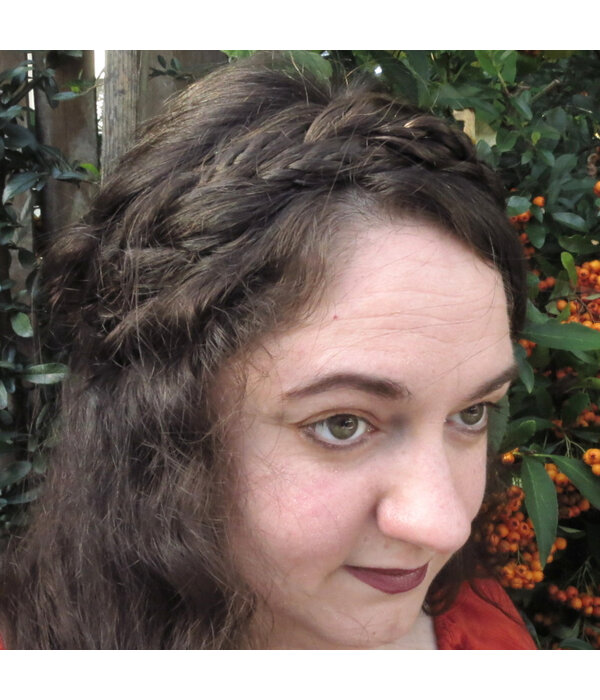 Rapunzel Braid Headband messy look