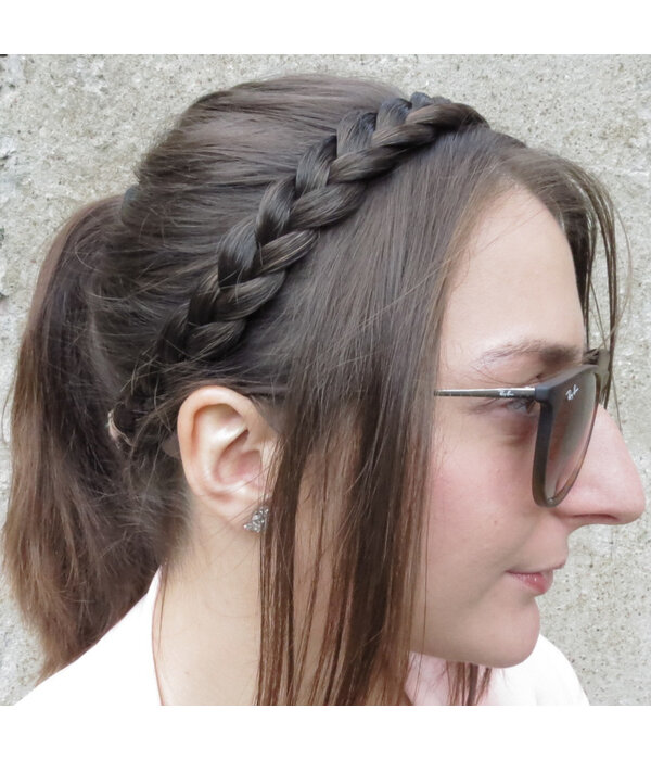 Braided Headband - Shared Hairdo Spin-off - Babes In Hairland
