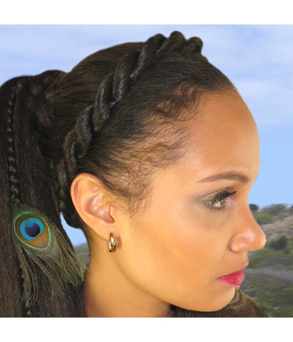 Afro Twist Headband, thick braid