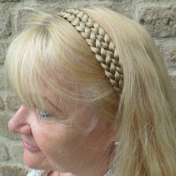 Double Braid Headband, thin