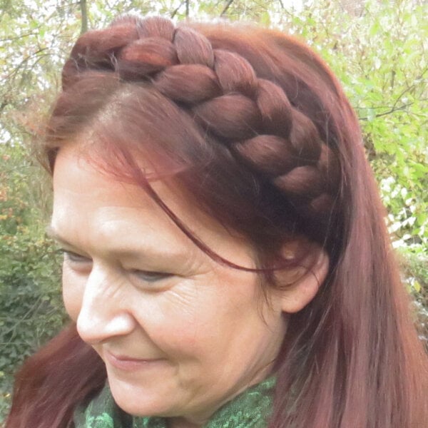 Chunky Braid Hair Crown Gretel, L