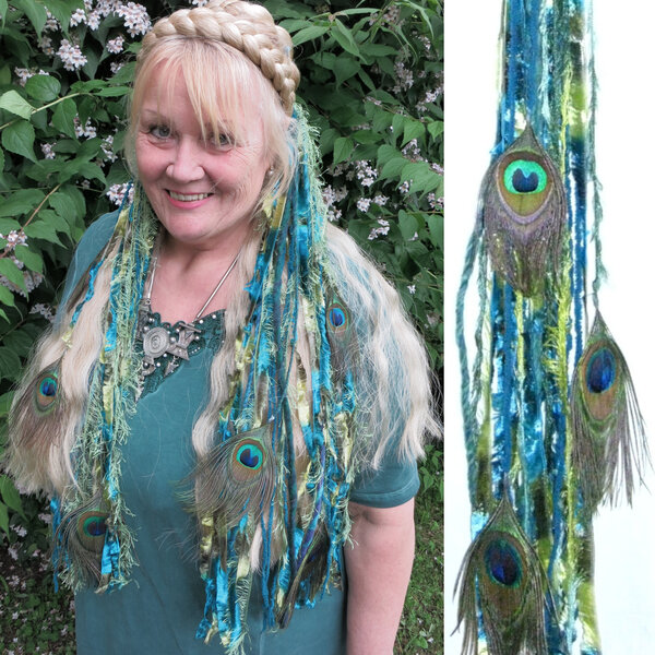 Mermaid Peacock tassels