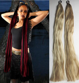 2 Hair Falls, size S extra, crimped hair texture