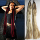 2 Hair Falls, S extra, crimped