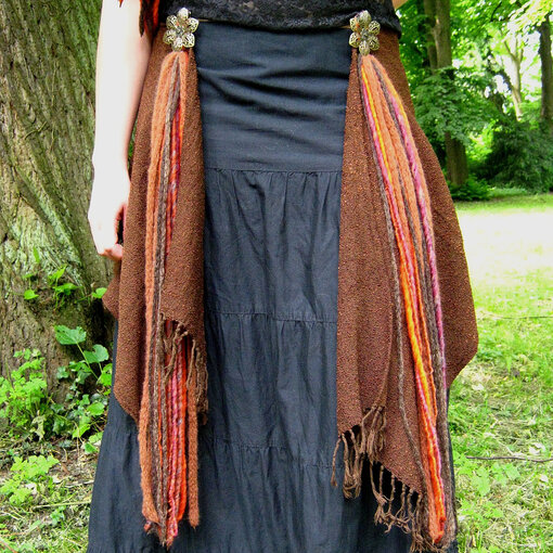 Gypsy Flower dreads tassel