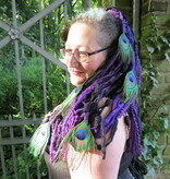 Purple Dream Yarn Hair Fall