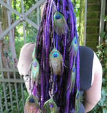 Purple Dream Yarn Hair Fall