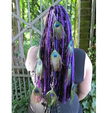 Purple Dream Yarn Hair Fall