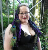 Purple Dream Yarn Hair Fall
