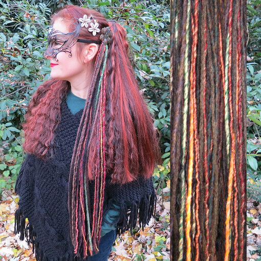 Dark Gypsy Spirit Dreads Tassel