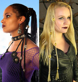 Steampunk & Gothic Belly Dance Hair Piece