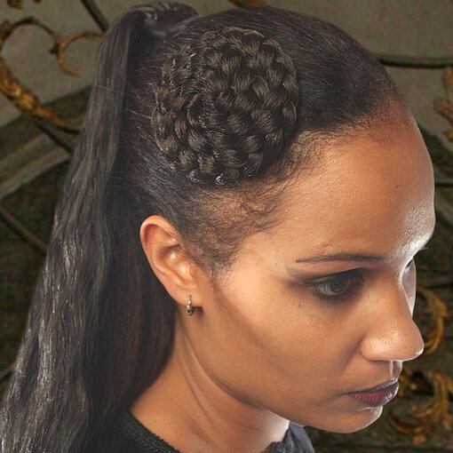 Hair Rosette, large