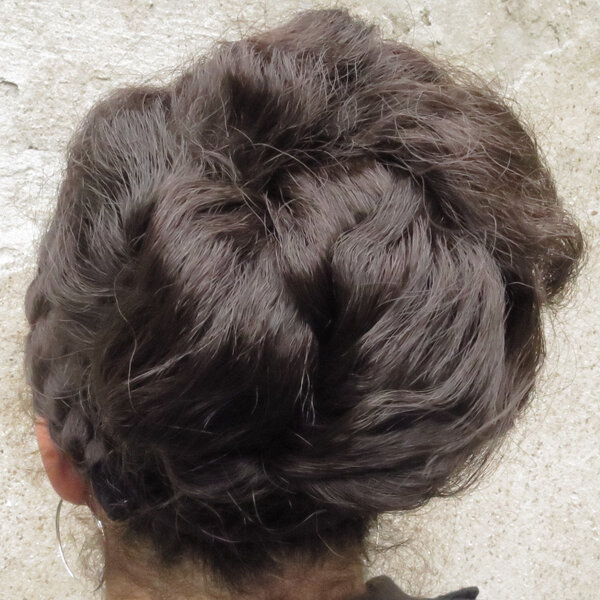 Braided XL Messy Diva Hair Bun