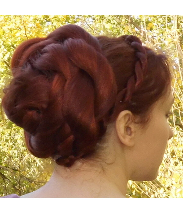Rose Bun Chignon L