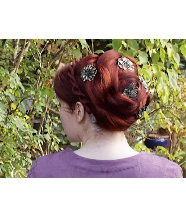 Rose Bun Chignon L